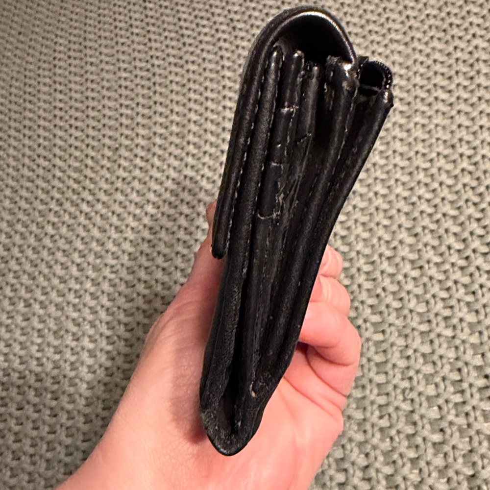 Coach Black Leather wallet - Picture 5 of 9